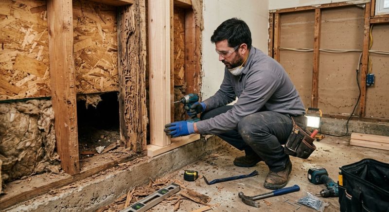 Termite Damage Repair Service in Littleton, CO