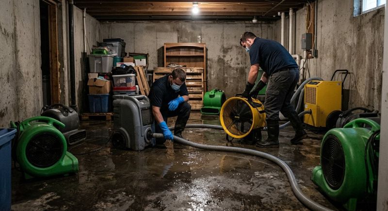 Crawlspace Water Restoration in Mesa, AZ