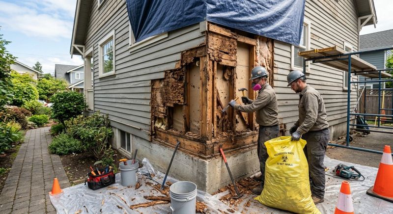 Dry Rot Repair in Conroe, TX