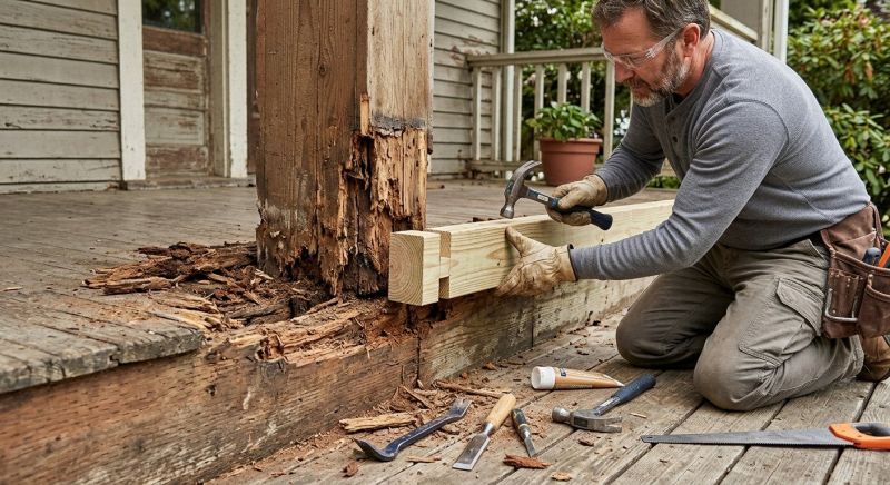 Rot Repair Service in Kansas City, KS