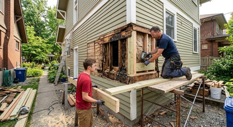 Structural Rot Repair in Longmont, CO