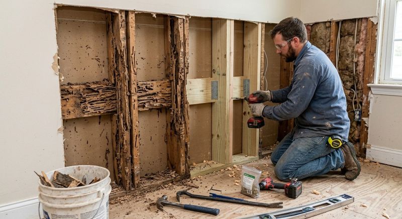 Termite Damage Repair Service in Indianapolis, IN