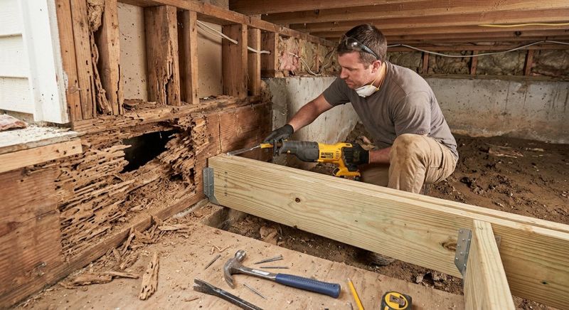Termite Damage Restoration in Roswell, GA