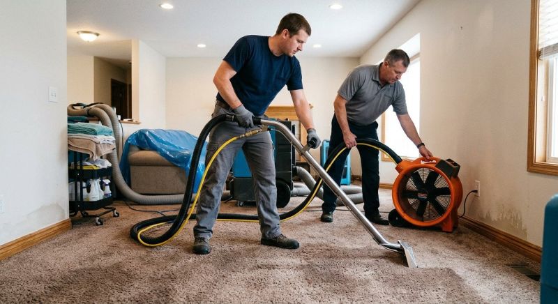 Wet Carpet Restoration in Chandler, AZ