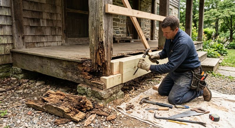 Wood Decay Removal in Overland Park, KS