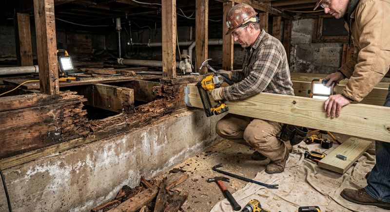Wood Rot Repair in Kansas City, KS